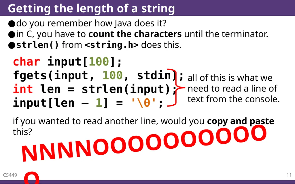 C – Functions CS 0449 Jarrett Billingsley - slide 11 of 27