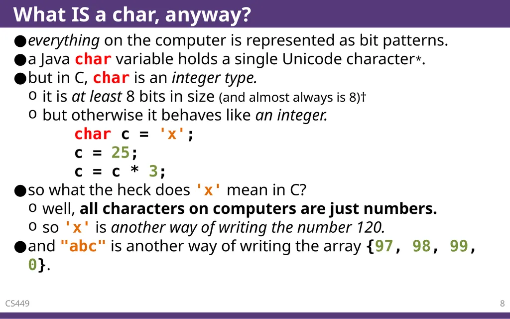 C – Functions CS 0449 Jarrett Billingsley - slide 8 of 27