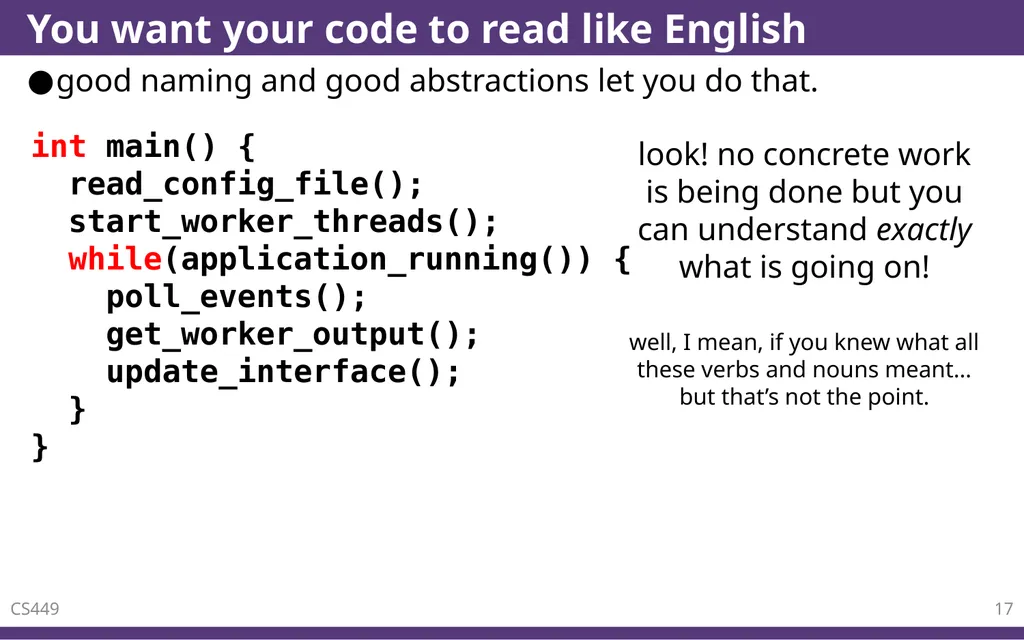 C – Functions CS 0449 Jarrett Billingsley - slide 17 of 27