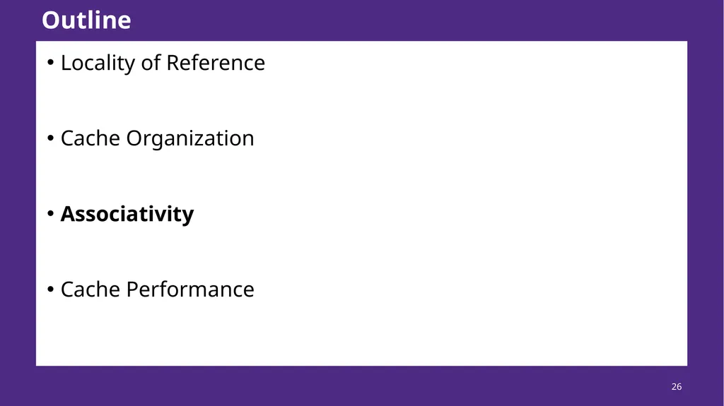 Lecture 12 Cache Memories CS213 – Intro to - slide 26 of 57