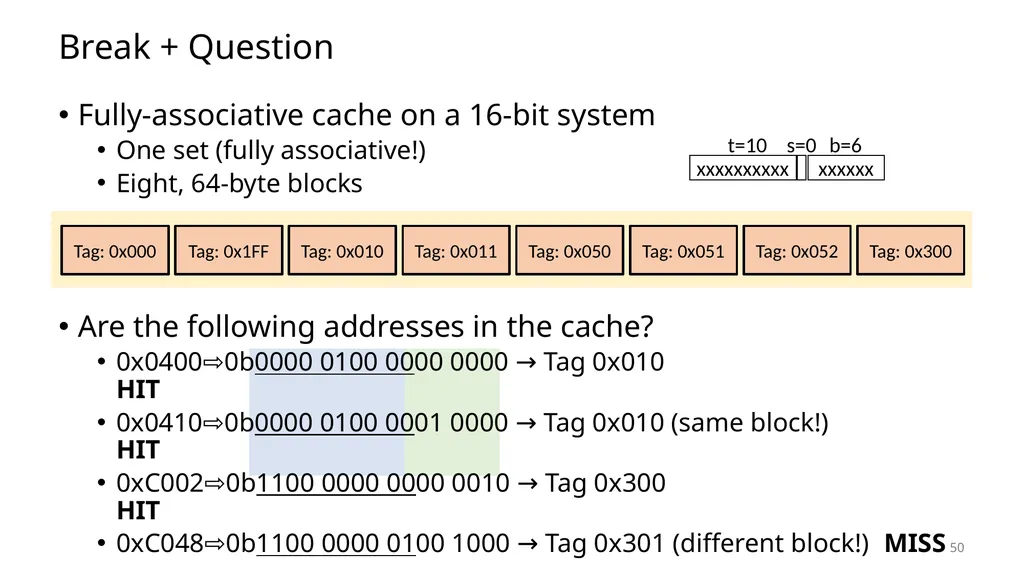 Lecture 12 Cache Memories CS213 – Intro to - slide 50 of 57