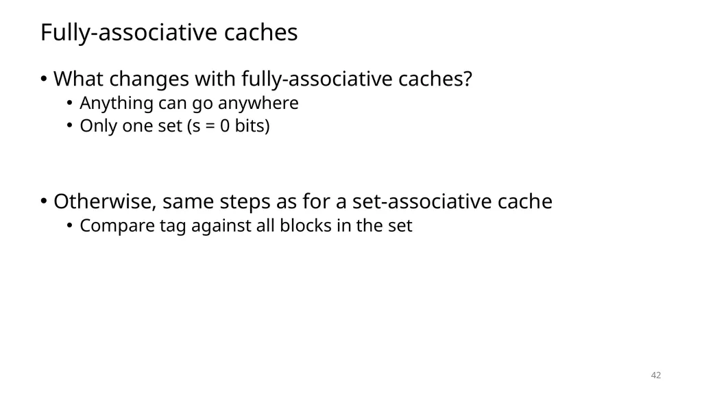 Lecture 12 Cache Memories CS213 – Intro to - slide 42 of 57