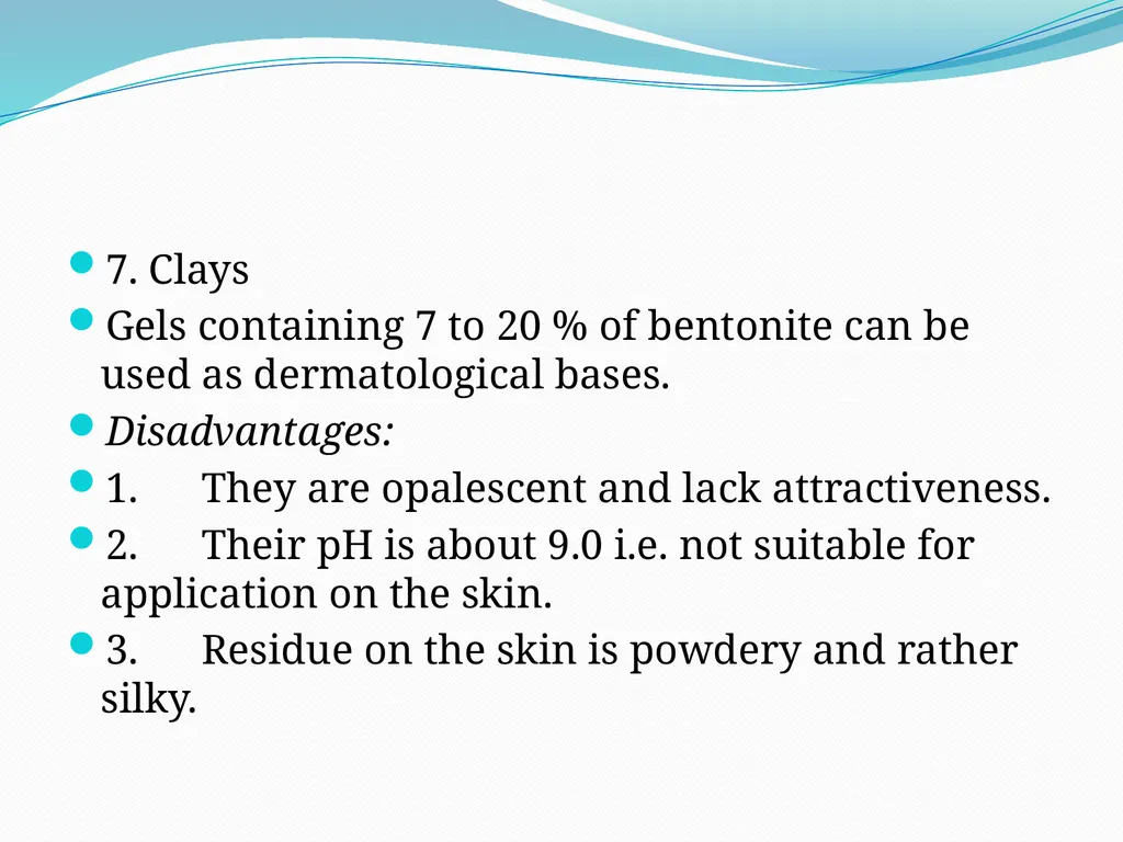 SEMISOLID DOSAGE FORMS - Ointments, Pastes, - slide 90 of 96