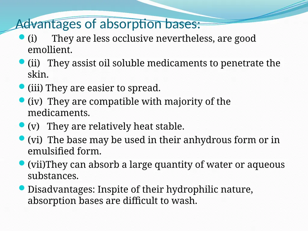SEMISOLID DOSAGE FORMS - Ointments, Pastes, - slide 27 of 96