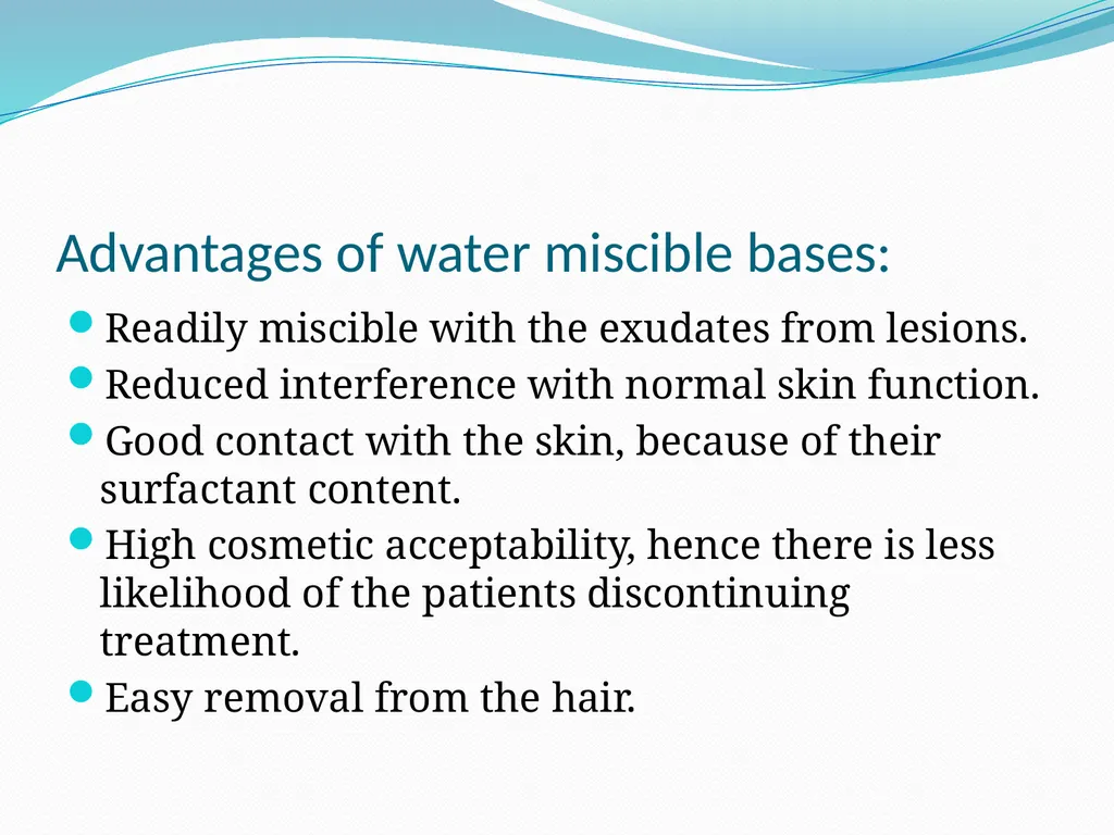 SEMISOLID DOSAGE FORMS - Ointments, Pastes, - slide 29 of 96