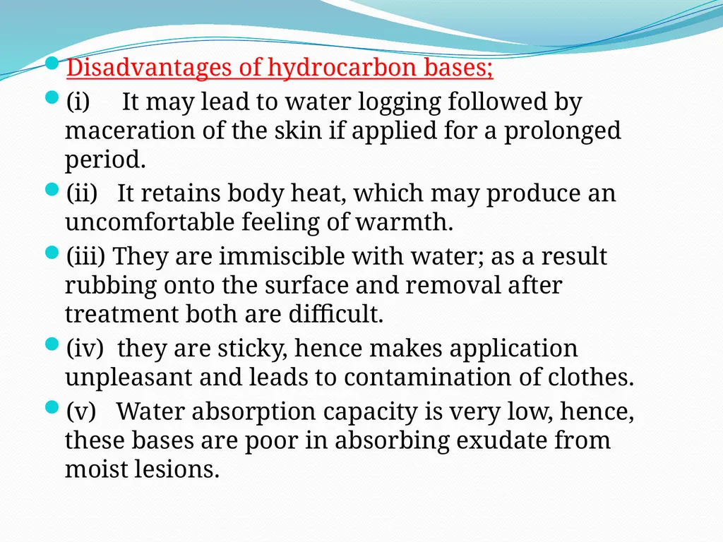 SEMISOLID DOSAGE FORMS - Ointments, Pastes, - slide 20 of 96