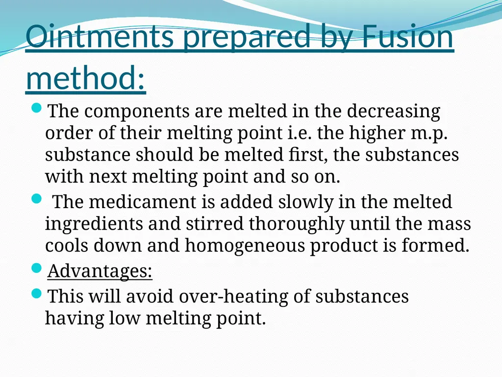 SEMISOLID DOSAGE FORMS - Ointments, Pastes, - slide 52 of 96