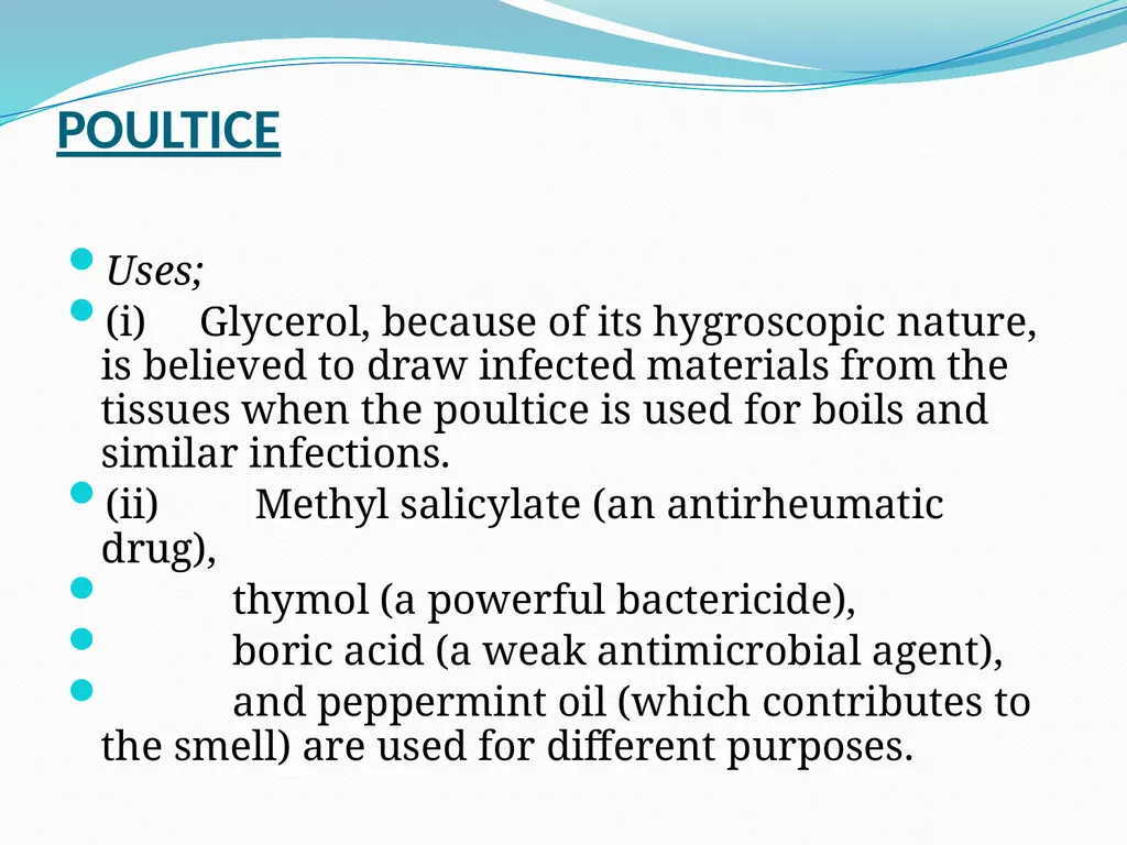 SEMISOLID DOSAGE FORMS - Ointments, Pastes, - slide 94 of 96