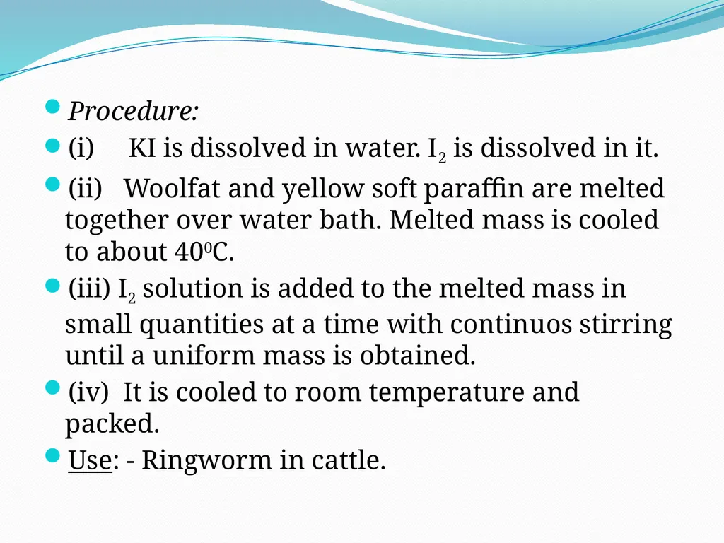 SEMISOLID DOSAGE FORMS - Ointments, Pastes, - slide 58 of 96