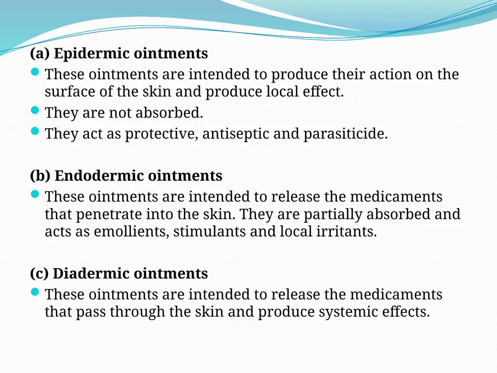 SEMISOLID DOSAGE FORMS - Ointments, Pastes, - slide 10 of 96