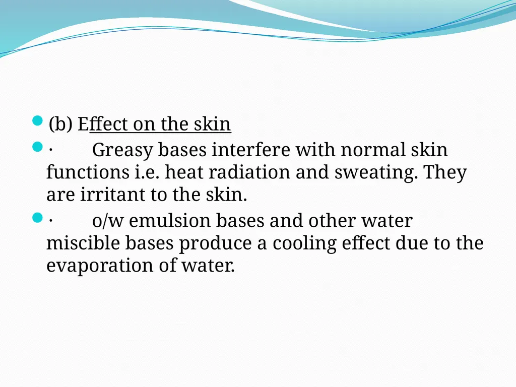 SEMISOLID DOSAGE FORMS - Ointments, Pastes, - slide 36 of 96