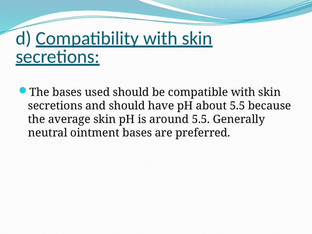 SEMISOLID DOSAGE FORMS - Ointments, Pastes, - slide 38 of 96
