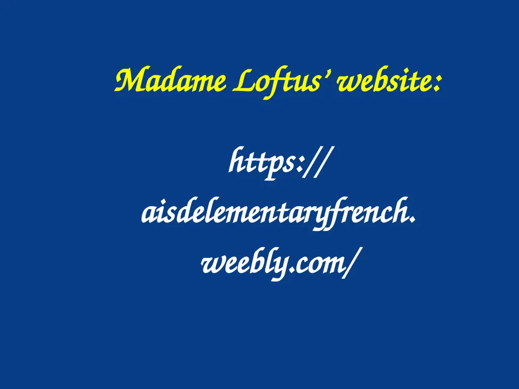 Why Learn French? French is a global language - slide 55 of 55