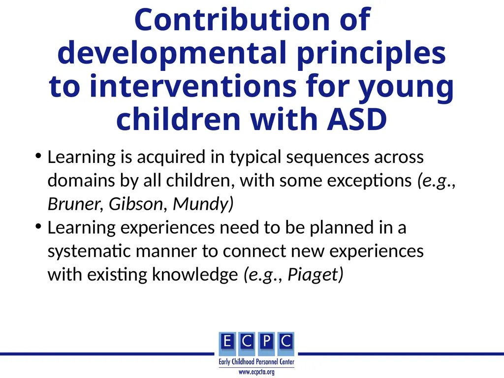 Addressing Autism in Early Intervention Practice - slide 15 of 53