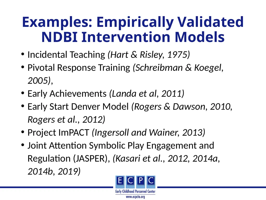 Addressing Autism in Early Intervention Practice - slide 21 of 53