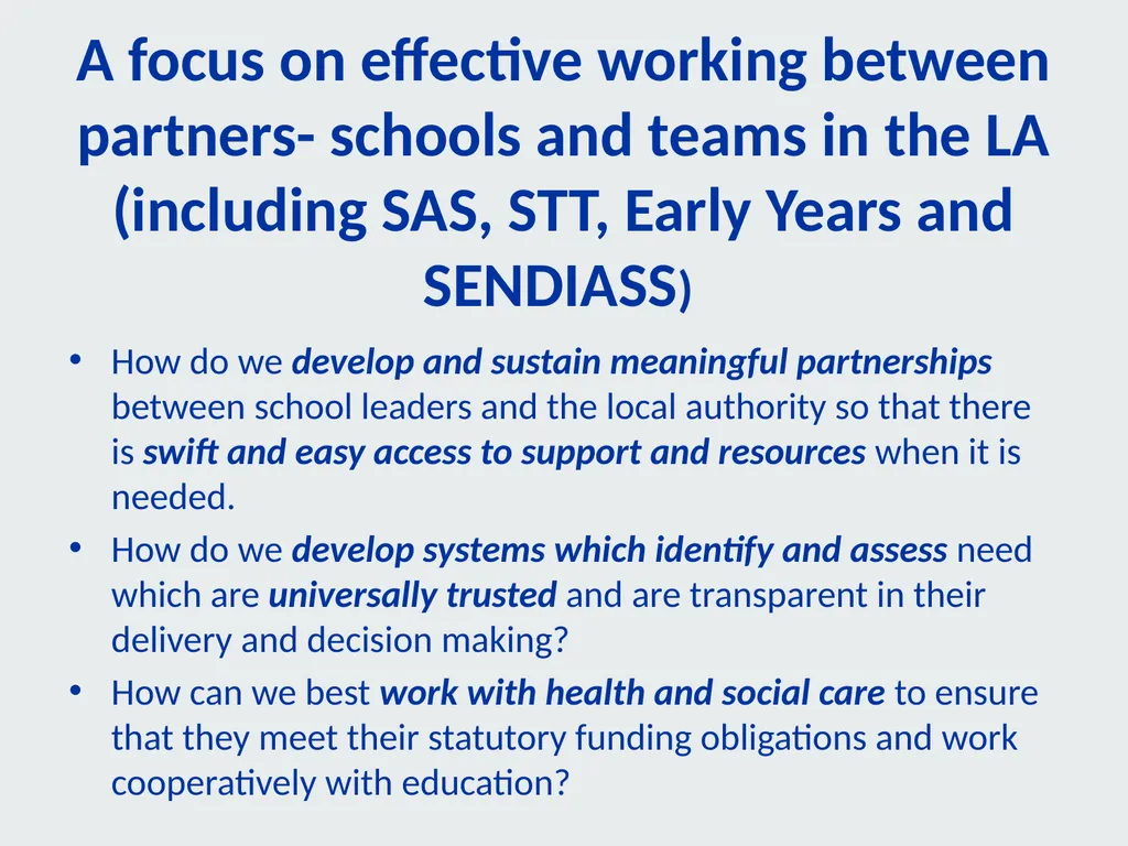 “Inclusive, good quality education is a foundation - slide 7 of 13