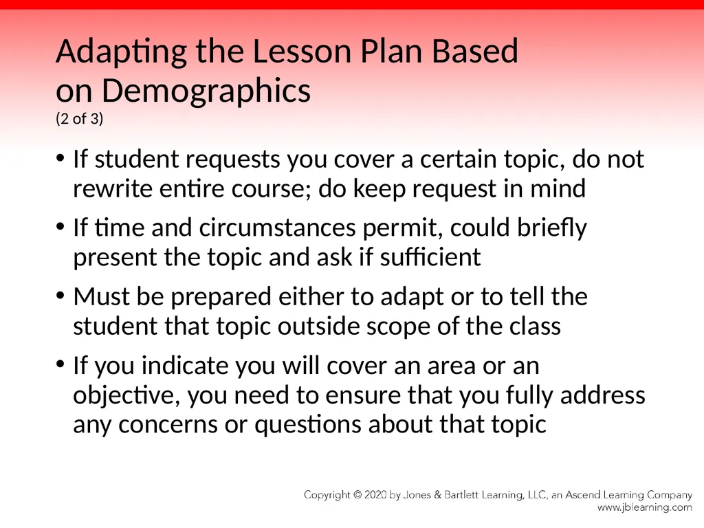 Chapter 3 Methods of Instruction Objectives (1 of - slide 133 of 146