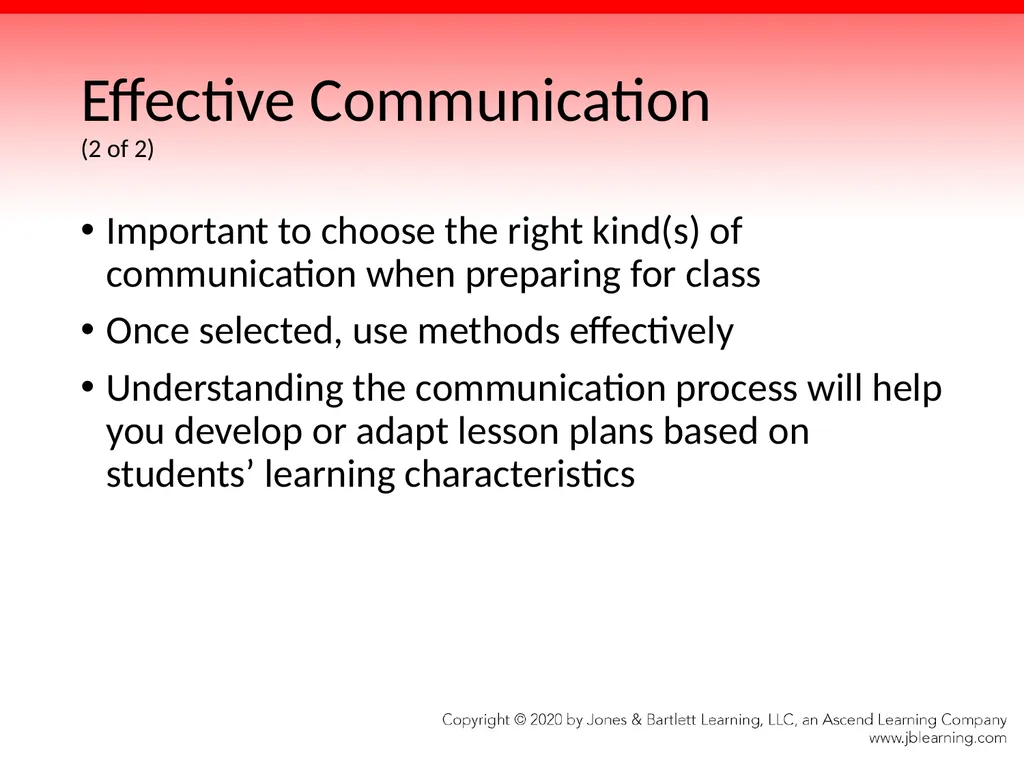 Chapter 3 Methods of Instruction Objectives (1 of - slide 51 of 146