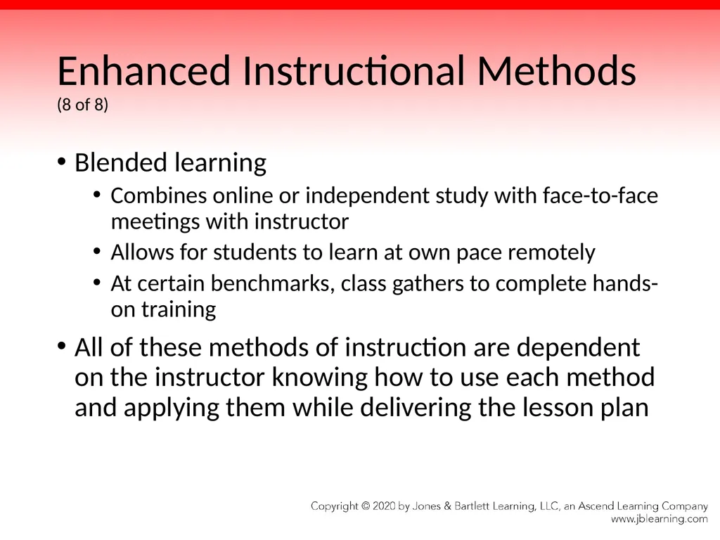 Chapter 3 Methods of Instruction Objectives (1 of - slide 34 of 146