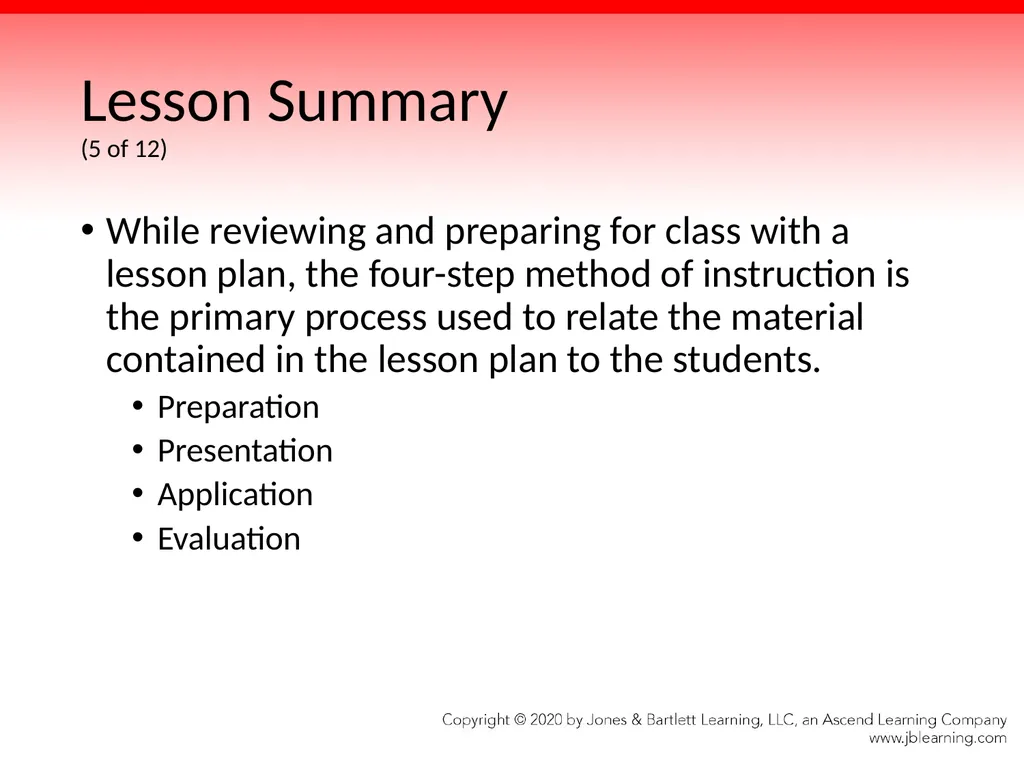 Chapter 3 Methods of Instruction Objectives (1 of - slide 139 of 146