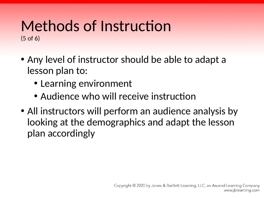Chapter 3 Methods of Instruction Objectives (1 of - slide 10 of 146