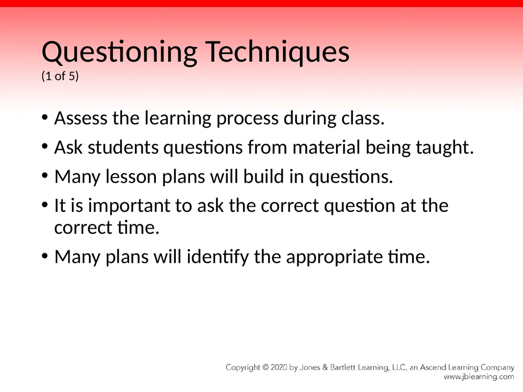 Chapter 3 Methods of Instruction Objectives (1 of - slide 52 of 146