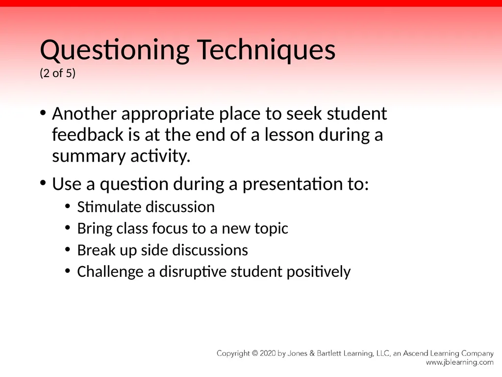 Chapter 3 Methods of Instruction Objectives (1 of - slide 53 of 146