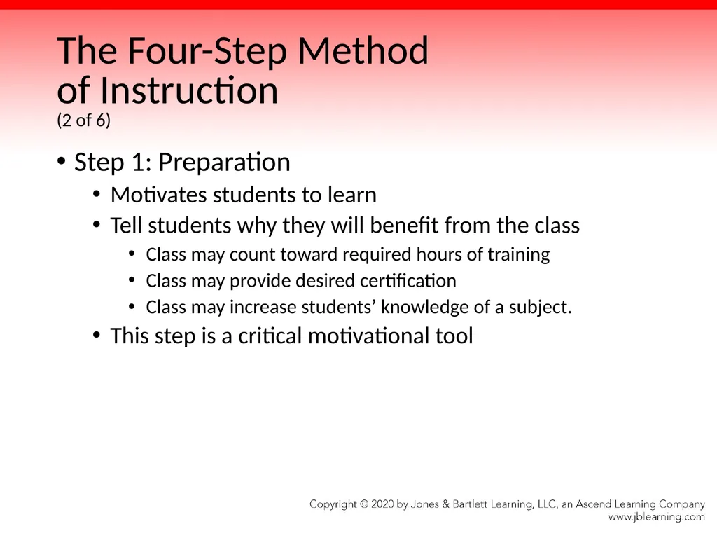 Chapter 3 Methods of Instruction Objectives (1 of - slide 20 of 146