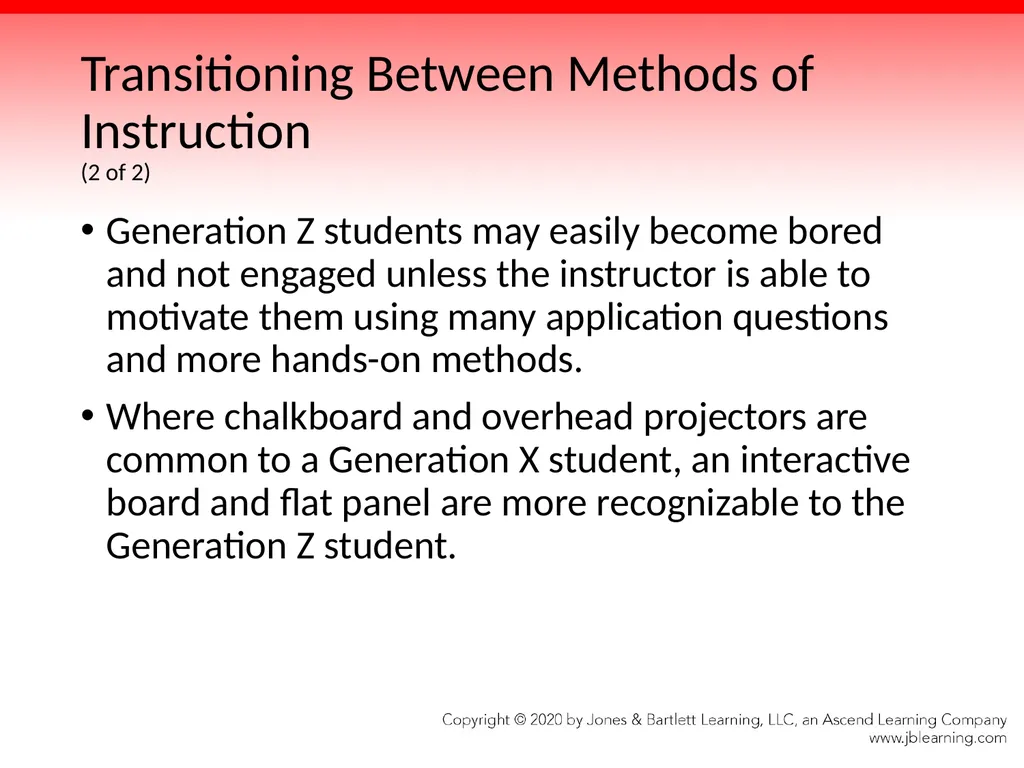 Chapter 3 Methods of Instruction Objectives (1 of - slide 76 of 146
