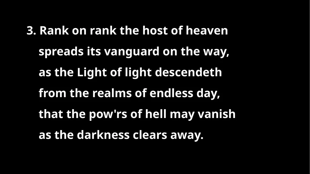 MASS FOR PERSECUTED CHRISTIANS RED NOVEMBER [DATE] - slide 12 of 28
