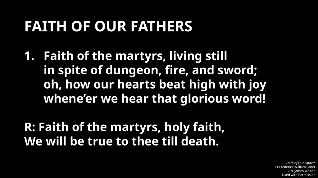 MASS FOR PERSECUTED CHRISTIANS RED NOVEMBER [DATE] - slide 2 of 28