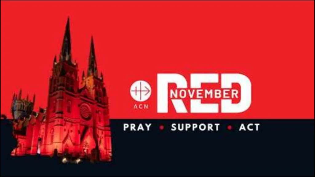 MASS FOR PERSECUTED CHRISTIANS RED NOVEMBER [DATE] - slide 24 of 28