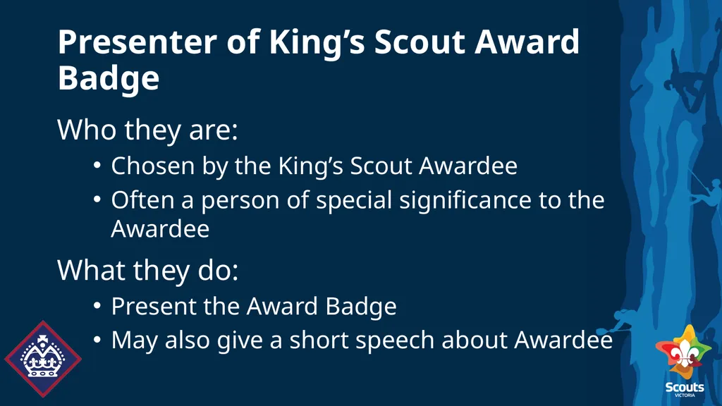 King’s Scout Award Badge Presentation Ceremony - slide 16 of 18