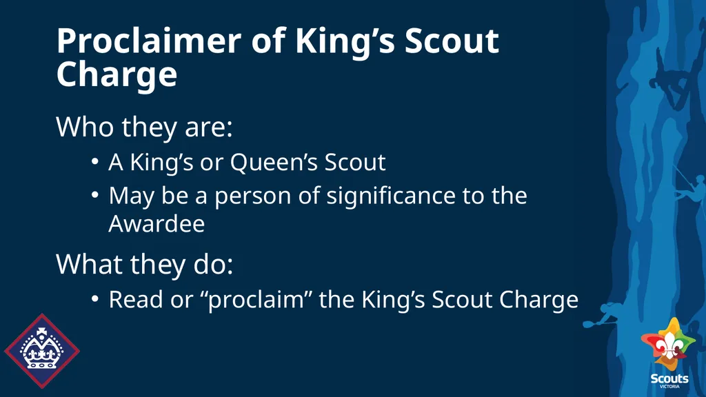 King’s Scout Award Badge Presentation Ceremony - slide 17 of 18