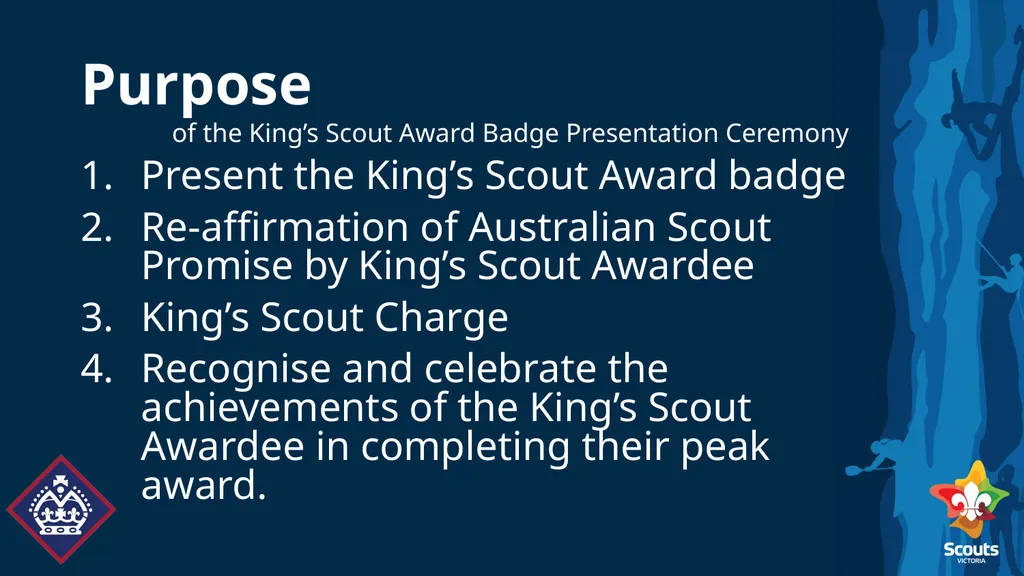 King’s Scout Award Badge Presentation Ceremony - slide 5 of 18