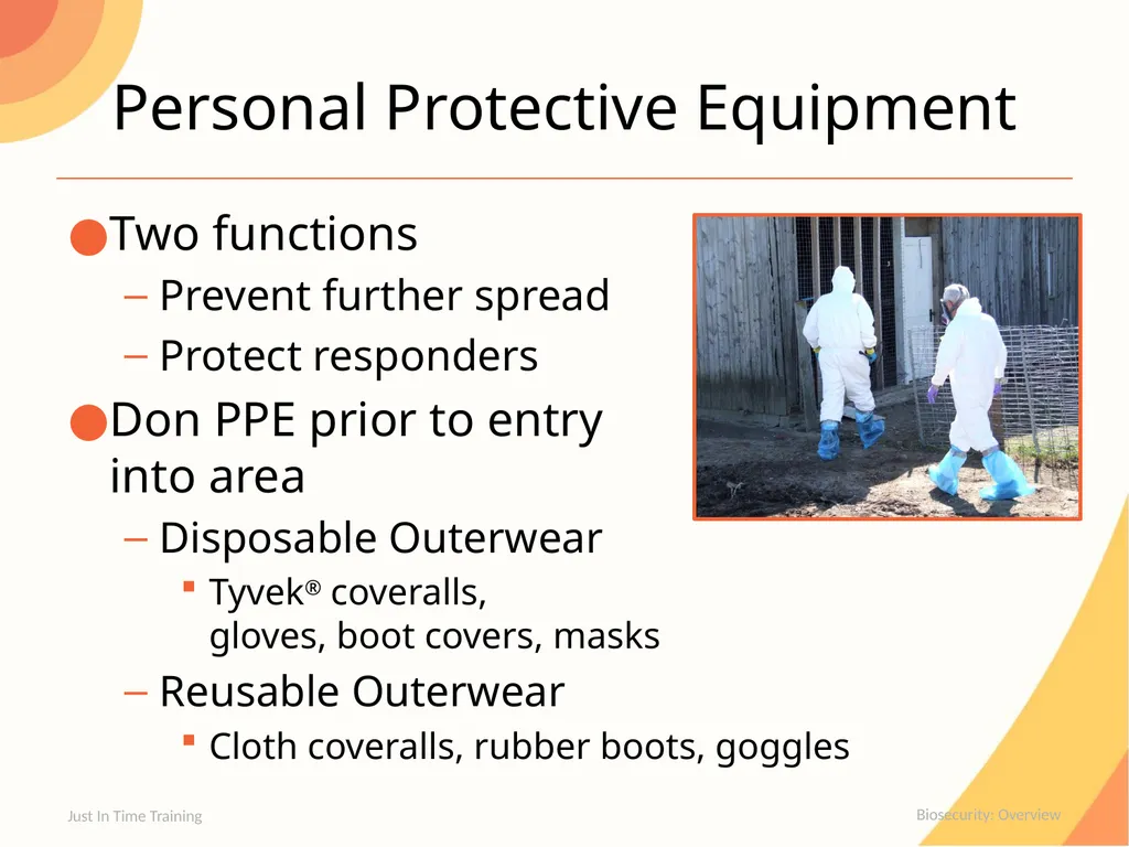 Biosecurity Overview Biosecurity Series of - slide 13 of 20