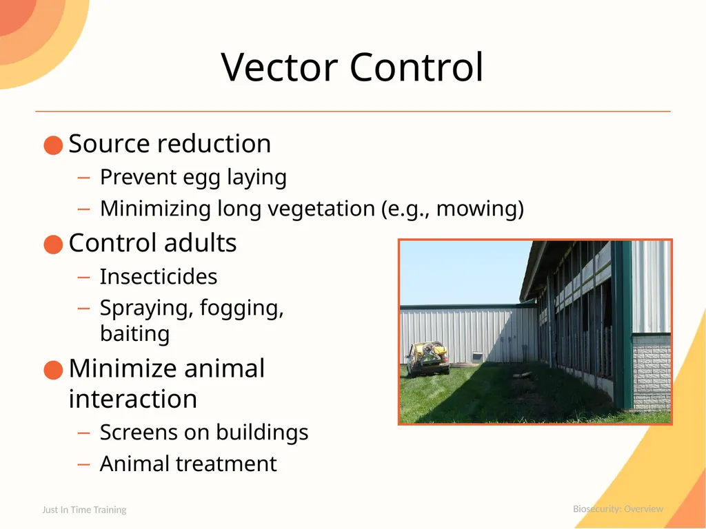 Biosecurity Overview Biosecurity Series of - slide 18 of 20