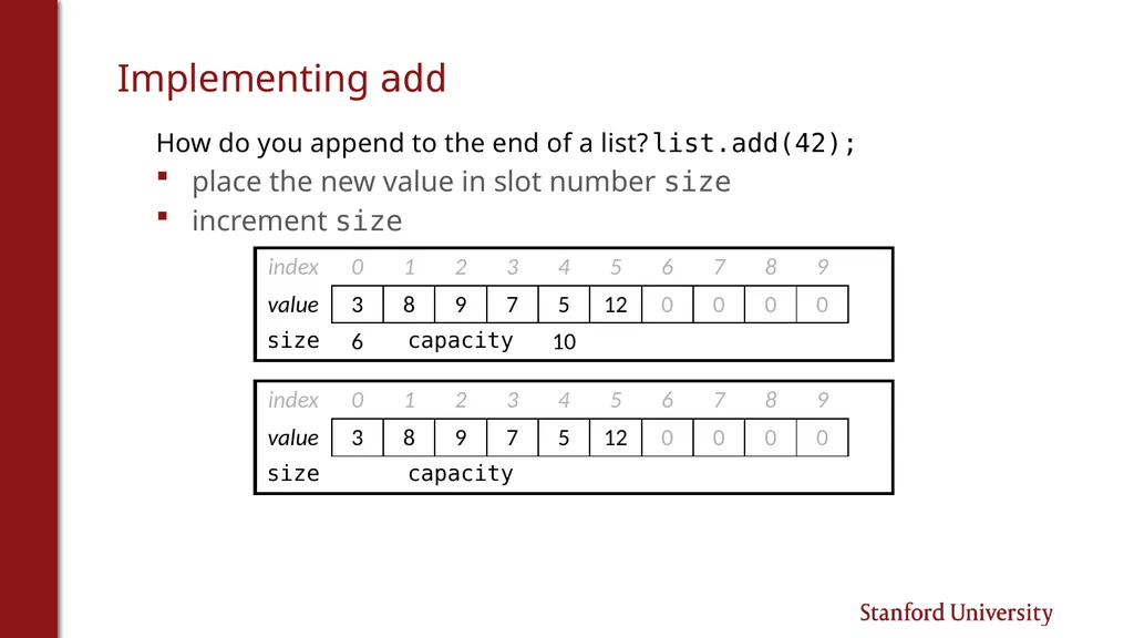 Programming Abstractions Cynthia Lee CS106B Topics - slide 14 of 37