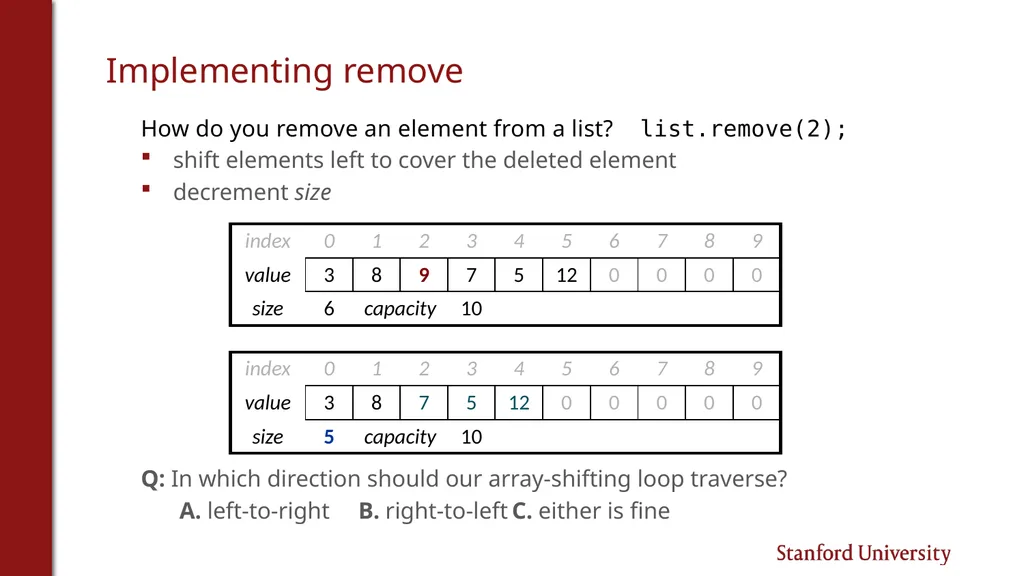 Programming Abstractions Cynthia Lee CS106B Topics - slide 21 of 37