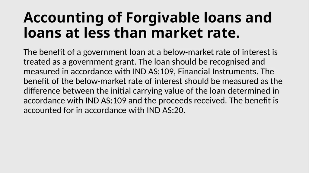 INDIAN ACCOUNTING STANDARD-20 : ACCOUNTING FOR - slide 13 of 18