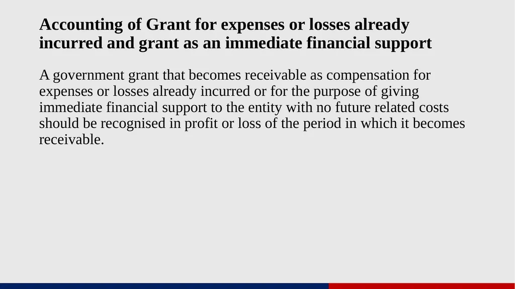 INDIAN ACCOUNTING STANDARD-20 : ACCOUNTING FOR - slide 12 of 18