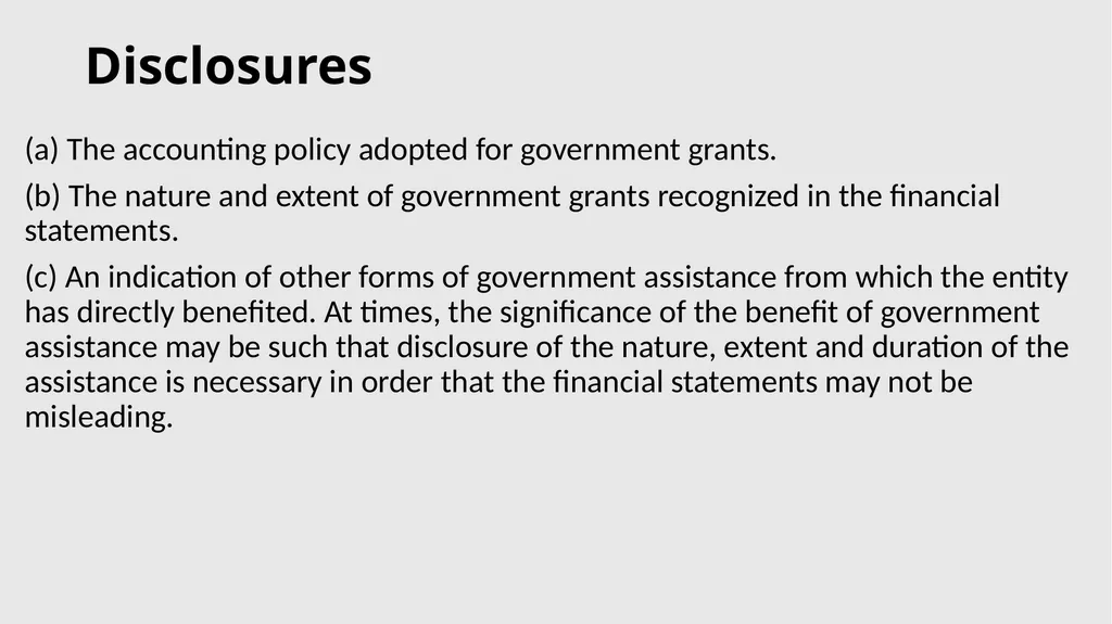 INDIAN ACCOUNTING STANDARD-20 : ACCOUNTING FOR - slide 16 of 18