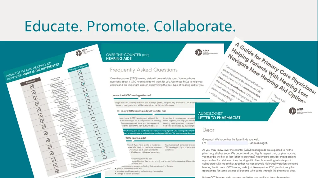 Over-the-Counter Hearing Aids Agenda Items - slide 9 of 9
