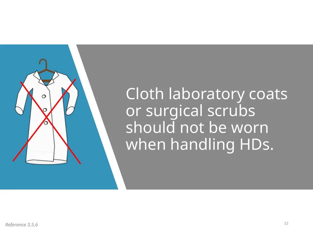 Personal Protective Equipment (PPE) DATE PLACE - slide 32 of 46
