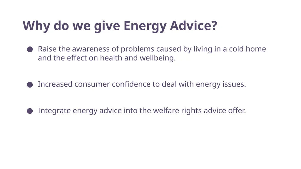Big Energy Saving Network Training Presentation - slide 20 of 44
