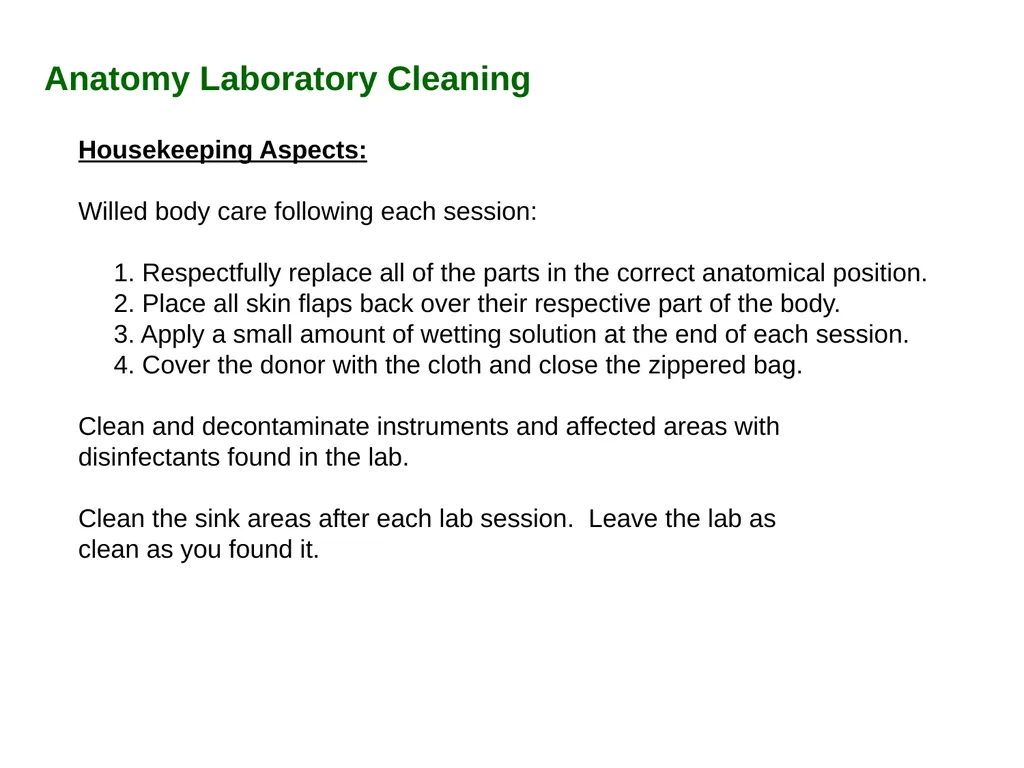 Bioethics in Anatomy Education Resources: - slide 11 of 14