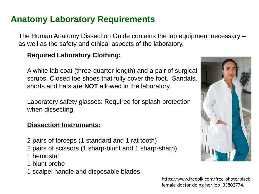 Bioethics in Anatomy Education Resources: - slide 5 of 14