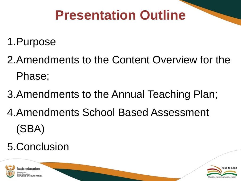 2020 REVISED CURRICULUM AND ASSESSMENT PLANS EMS - slide 2 of 27