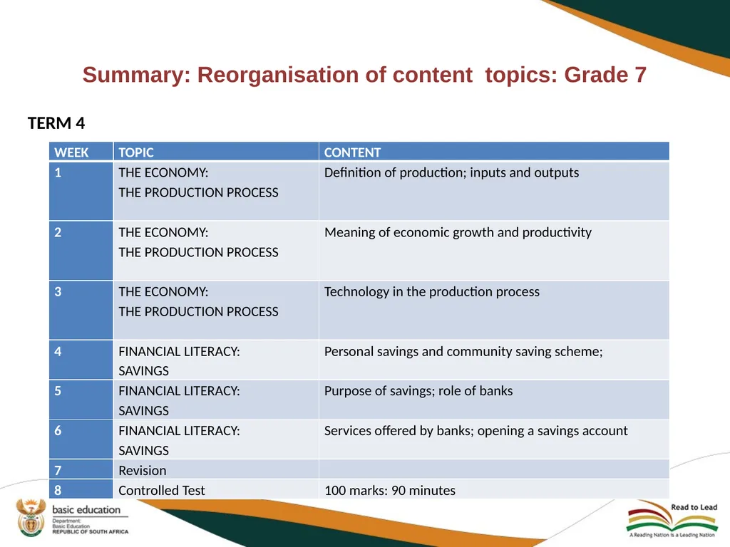 2020 REVISED CURRICULUM AND ASSESSMENT PLANS EMS - slide 10 of 27