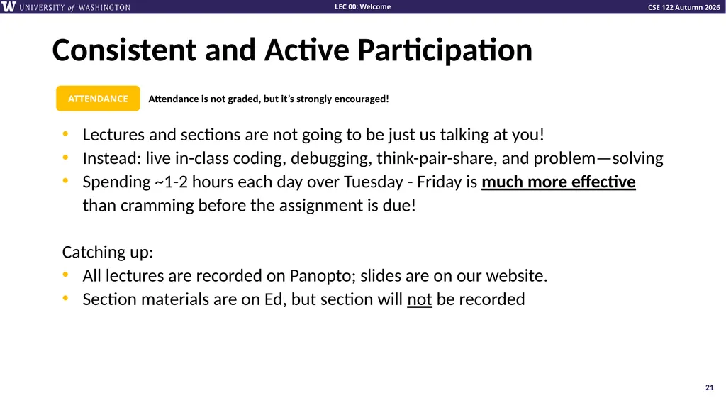 Welcome! Talk to your neighbors: Introduce - slide 21 of 37